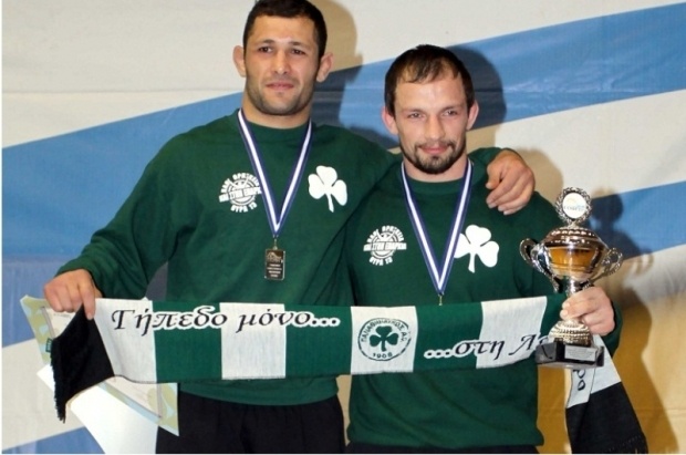 Παναθηναϊκός: Αποθέωση για τους πρωταθλητές της πάλης