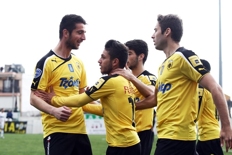 Έσπασε την… κατάρα η ΑΕΚ, 2-0 την Τριγλία Ραφήνας (photos)