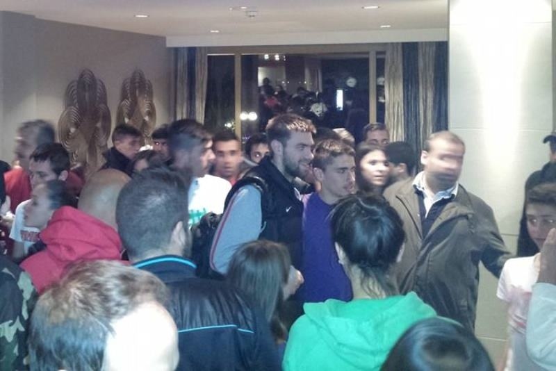 Ολυμπιακός: Αποθέωση στα Τρίκαλα (photos)