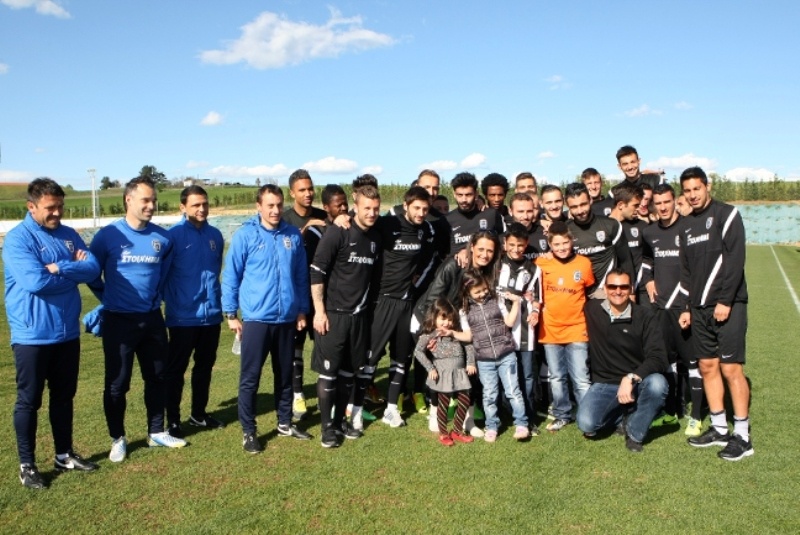 ΠΑΟΚ: Τα γενέθλια του μικρού Θανάση (photos+video)