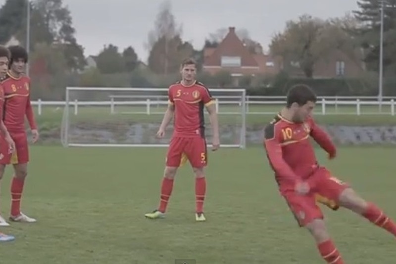 Βέλγιο: Μας πετάει την μπάλα στα... μούτρα ο Αζάρ! (video)