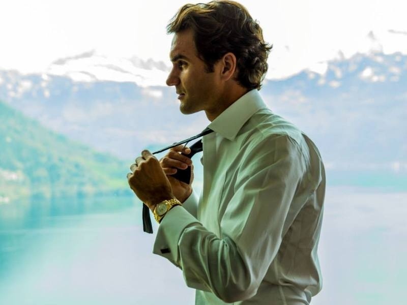 Τένις: Φέντερερ το... μοντέλο (photos)