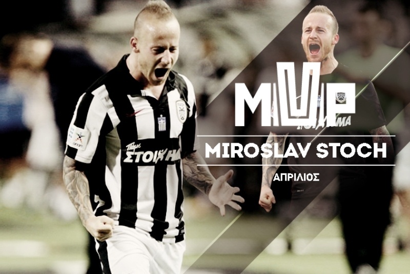 ΠΑΟΚ: MVP Απριλίου ο Στοχ