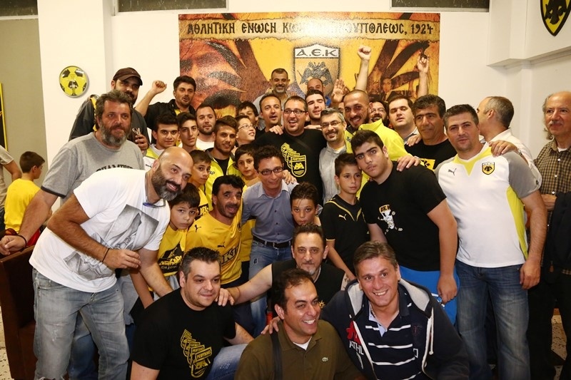 ΑΕΚ: Στο Σύνδεσμο Ρεθύμνου Πλατέλλας και Τσιρίλο (photos)