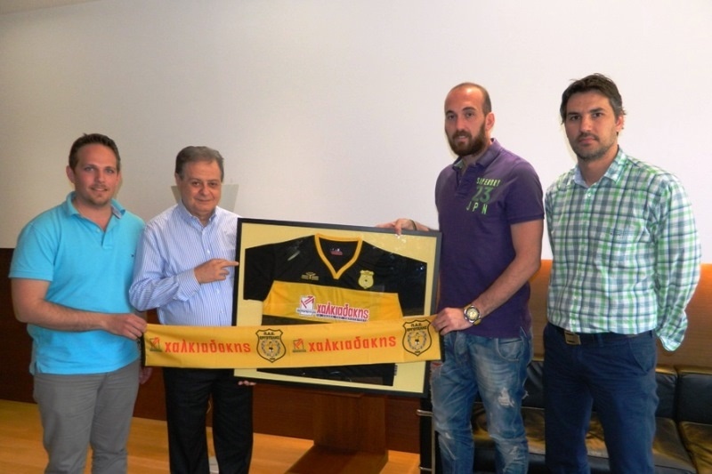 Εργοτέλης: Επίσκεψη σε χορηγό