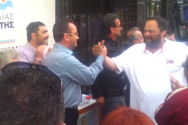 Δημοτικές Εκλογές 2014: Χειροκροτήματα για Μαρινάκη (video)