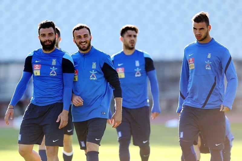 Εθνική Ελλάδας: Η άφιξη στο γήπεδο (video)