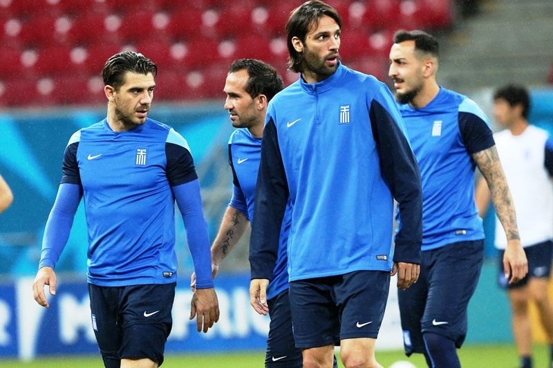 Ελλάδα - Κόστα Ρίκα: Στιγμές από την προπόνηση της Εθνικής (photos)