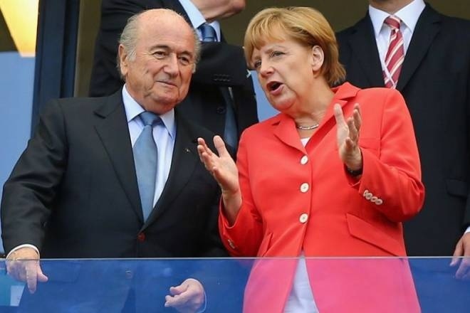 Παγκόσμιο Κύπελλο Ποδοσφαίρου 2014 – Τελικός: Στα αποδυτήρια η Μέρκελ! (photo)