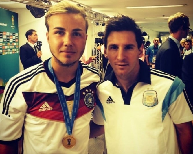 Παγκόσμιο Κύπελλο Ποδοσφαίρου:Υπόκλιση Γκέτζε σε Μέσι