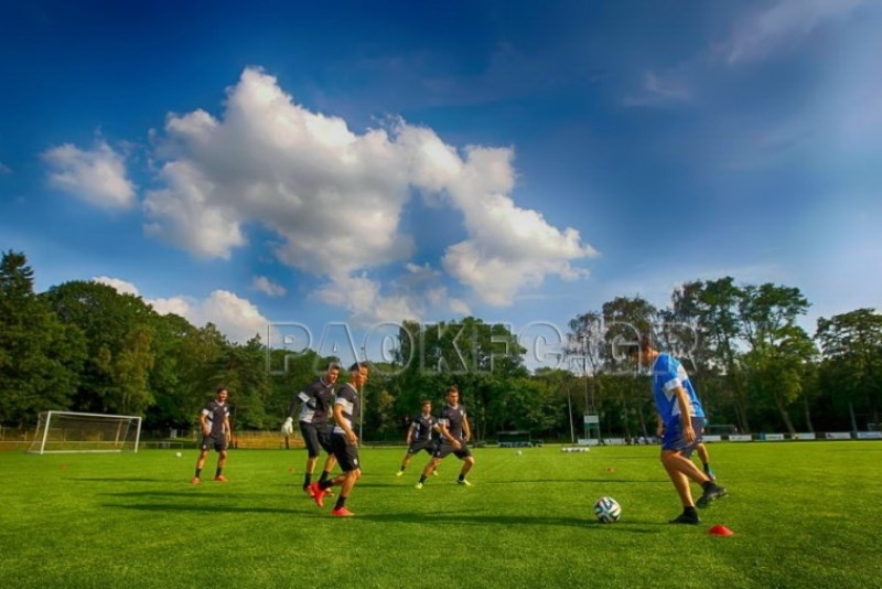 ΠΑΟΚ: Προπόνηση με Περέιρα και Τζαβέλλα (video)