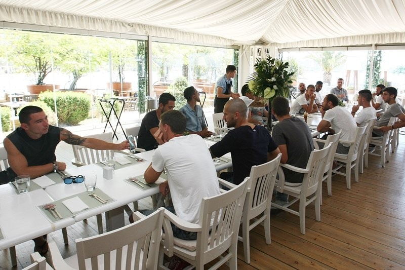 Παναθηναϊκός: Το γεύμα στη Βούλα (photos)