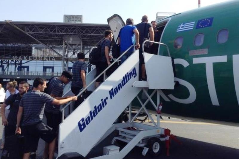 ΠΑΟΚ: Αναχώρησε για Κισινάου (photos)