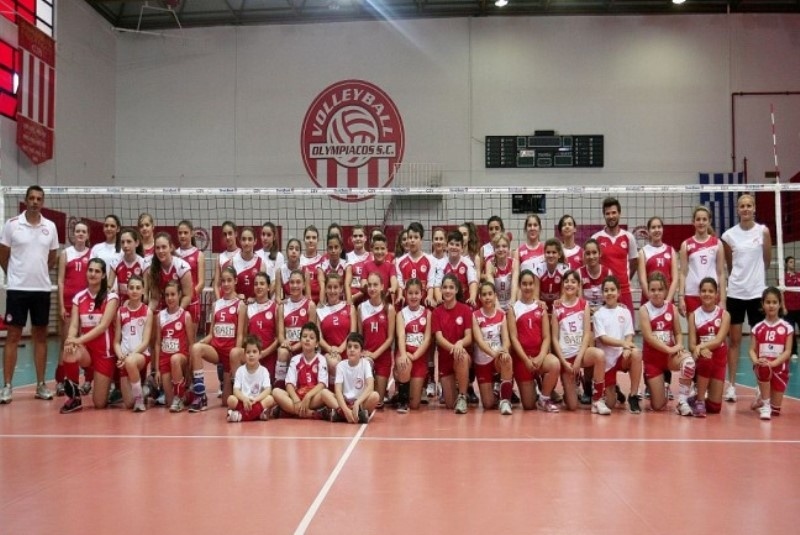 Ολυμπιακός: Πρεμιέρα στην Ιστορική Λέσχη για την Ακαδημία Βόλεϊ
