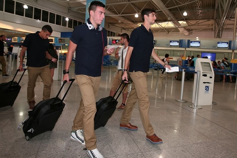 Παναθηναϊκός: «Πέταξε» για Δανία (photos)