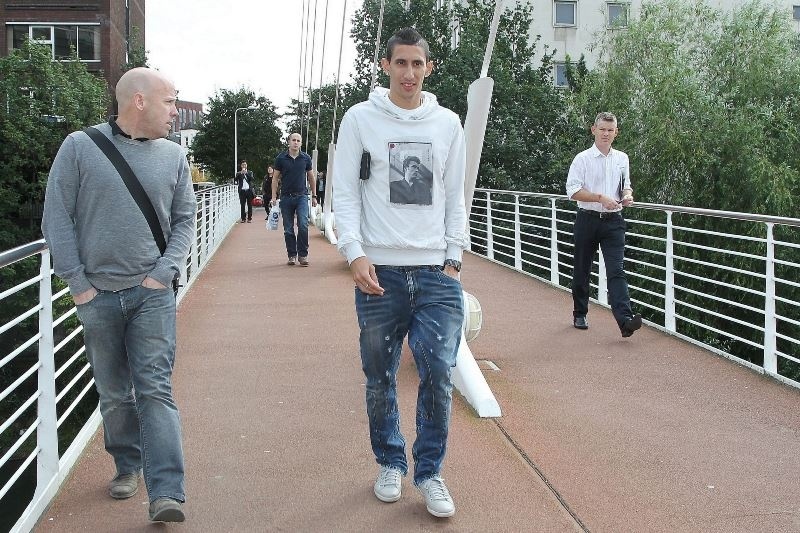 Η πρώτη βόλτα του Ντι Μαρία στο Μάντσεστερ (photos)