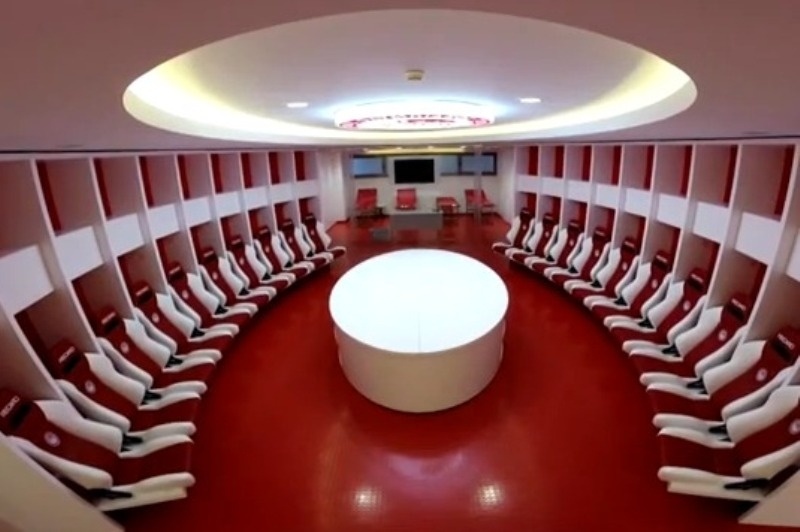 Ολυμπιακός: Σε ευρωπαϊκά πρότυπα τα νέα αποδυτήρια (video)