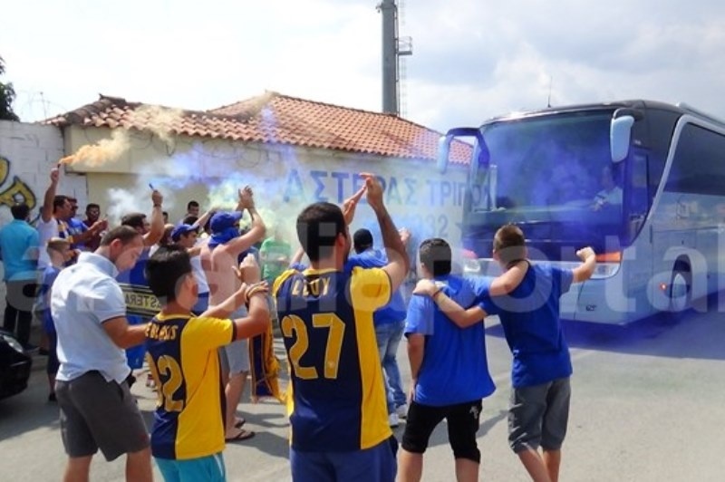 Αστέρας Τρίπολης: Υποδοχή θριαμβευτών στο «Θ. Κολοκοτρώνης» (video)