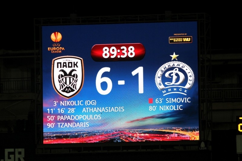 Ντινάμο Μινσκ: Από το... υπέρ της 4-0 στον «διασυρμό» από τον ΠΑΟΚ