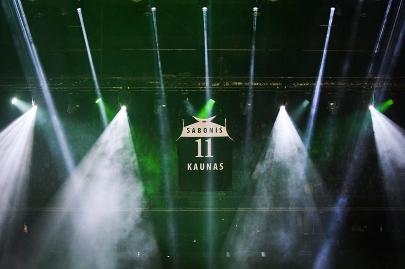 Ζαλγκίρις Κάουνας: Εντυπωσιακή τελετή για Σαμπόνις (videos+photos)