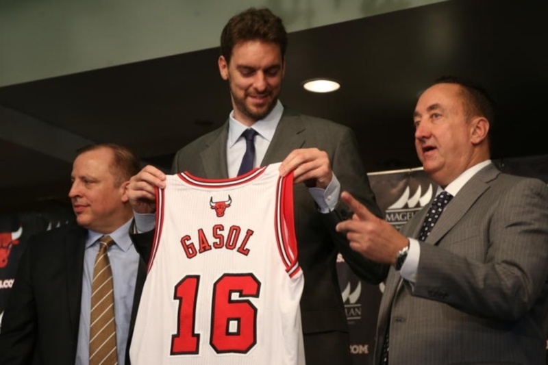 Σικάγο Μπουλς: Τρεις προσθήκες και ενθουσιασμένος Γκασόλ