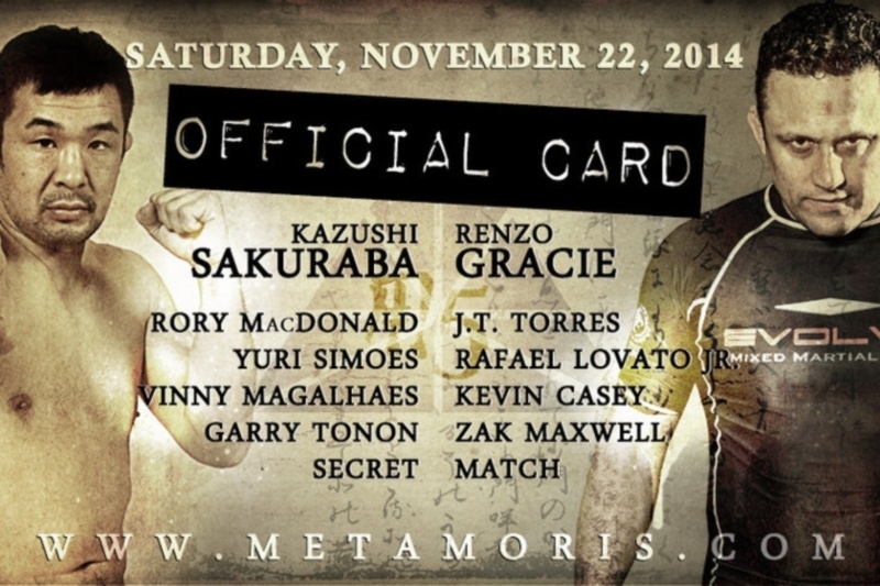 Metamoris 5: Στο πρόγραμμα ο Sakuraba (video)