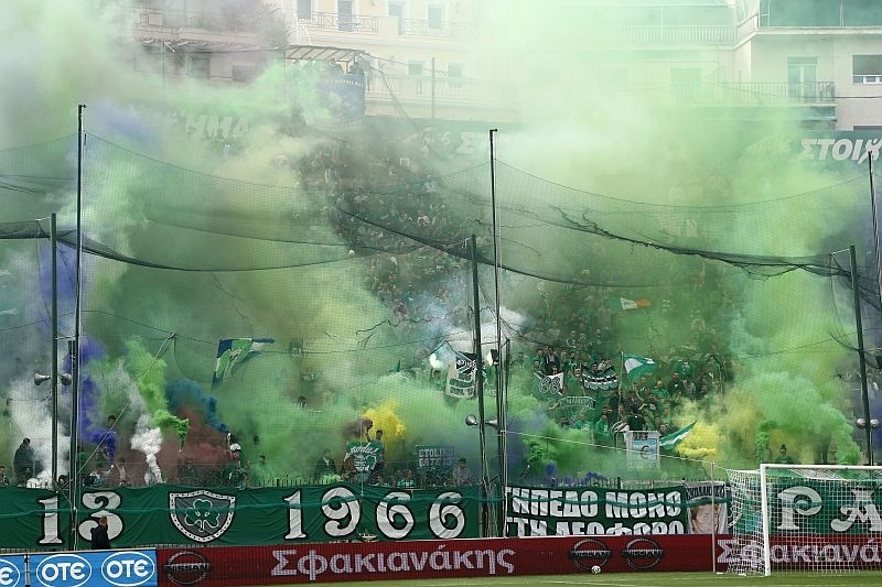 Παναθηναϊκός: Πάρτι 14 λεπτών από τη Θύρα 13! (video)