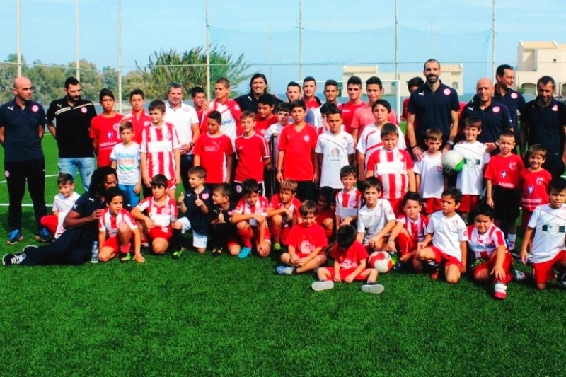 Ολυμπιακός: Αγιασμός στις ακαδημίες στο Ηράκλειο (photos)