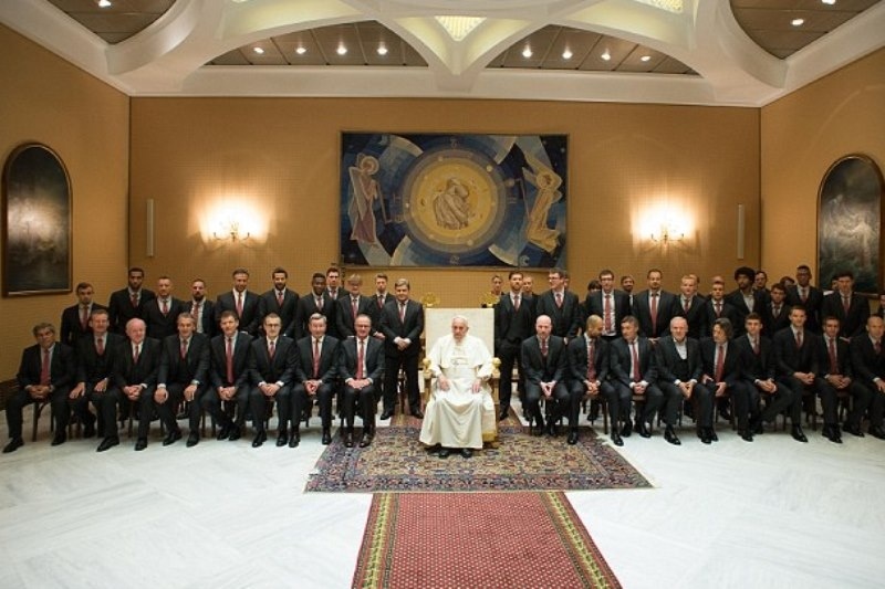 Με τις ευλογίες του Πάπα η Μπάγερν (video+ photos)