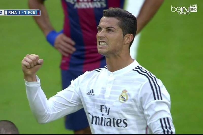 Ρεάλ Μαδρίτης - Μπαρτσελόνα: Η ισοφάριση από τον Ρονάλντο (video)
