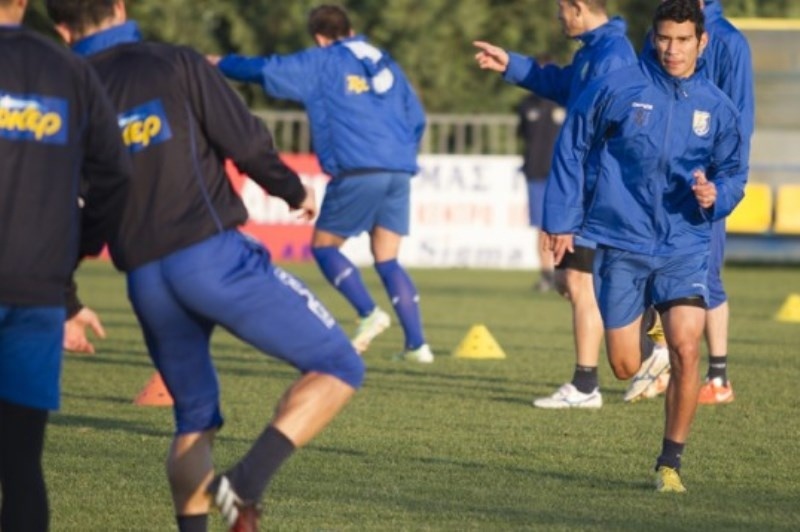 Παναιτωλικός: Προπόνηση σε δυο γκρουπ