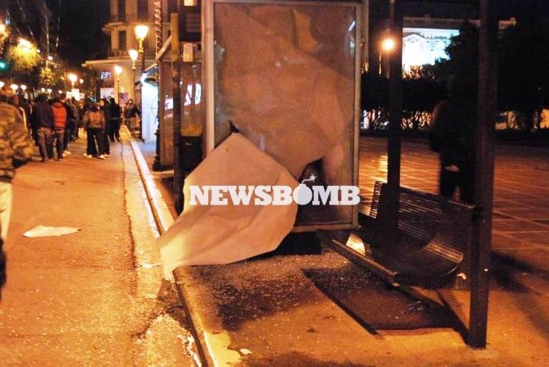 Πεδίο μάχης η Αθήνα (pics)