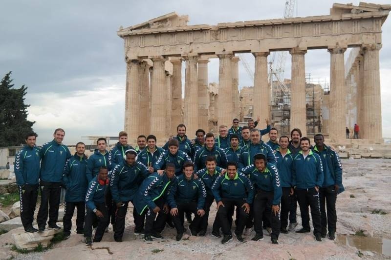 Στον Ιερό Βράχο της Ακρόπολης  η Εστορίλ (photos)