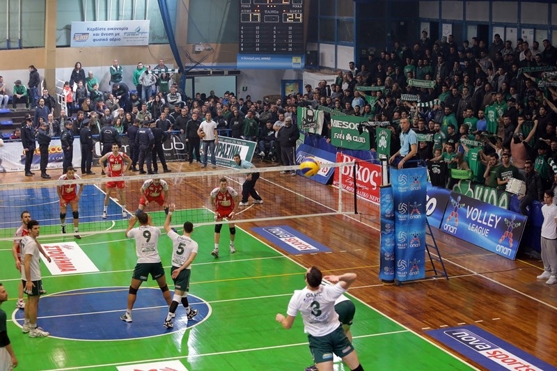 Volleyleague: Στην τηλεόραση το Παναθηναϊκός - Ολυμπιακός