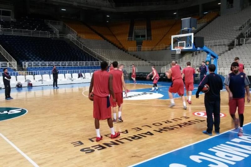 Μπαρτσελόνα: Η προπόνηση στο ΟΑΚΑ (video)