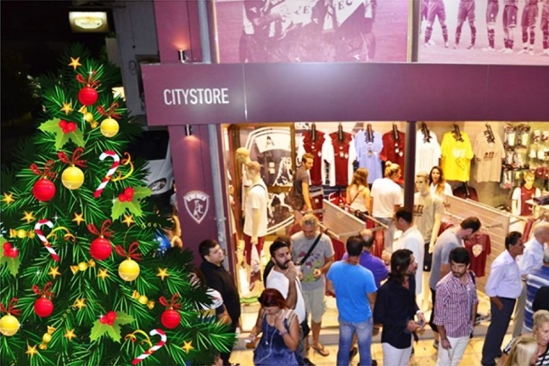Λάρισα: Χριστουγεννιάτικη γιορτή στο «AEL CITY STORE»