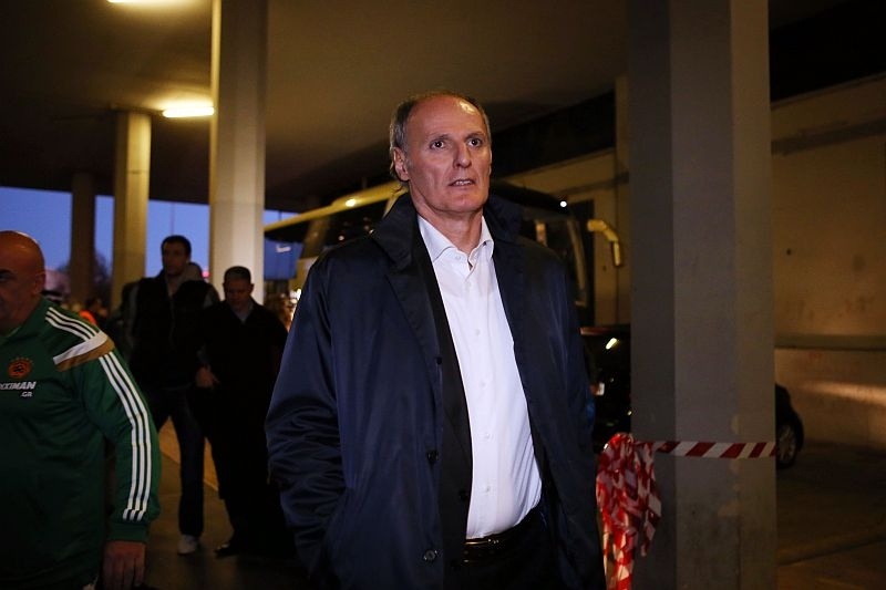 Ολυμπιακός – Παναθηναϊκός: Η άφιξη των «πράσινων» (photos)