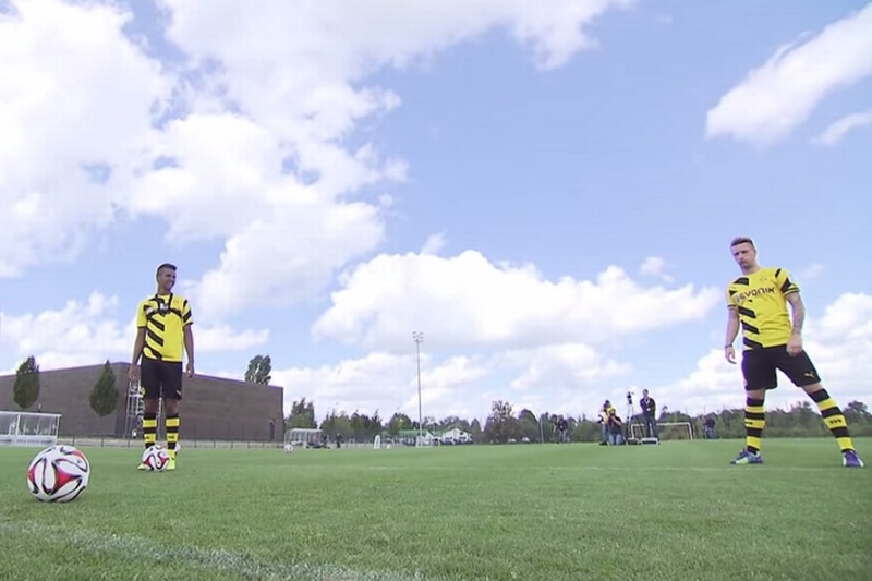 Ρόις και Σβαϊνστάιγκερ μιμήθηκαν τον Κριστιάνο Ρονάλντο (video)