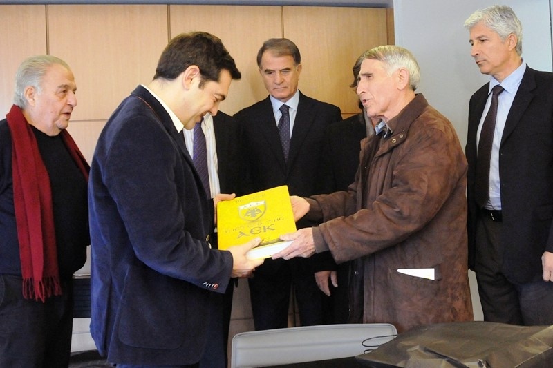 ΑΕΚ: Δέσμευση Τσίπρα για το γήπεδο (photos)