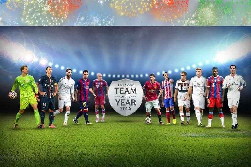 UEFA: Η κορυφαία ενδεκάδα του 2014 (video)