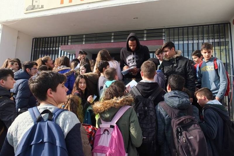 Τρίκαλα BC: Στο 6ο Γυμνάσιο (photos)