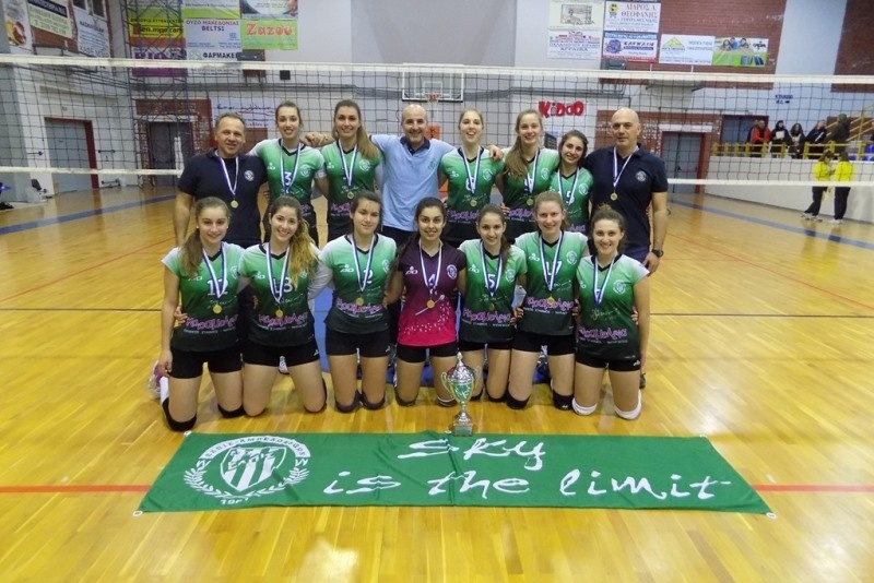 Βόλεϊ Νεανίδων: Πρωταθλήτρια η Ελπίδα Αμπελοκήπων