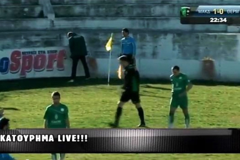 Πρώτα η... ανάγκη, μετά το κόρνερ (video)