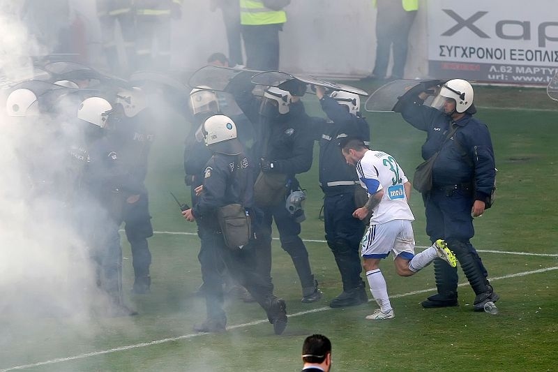 ΟΦΗ – Παναθηναϊκός: Εικόνες ντροπής στο Ηράκλειο (photos)