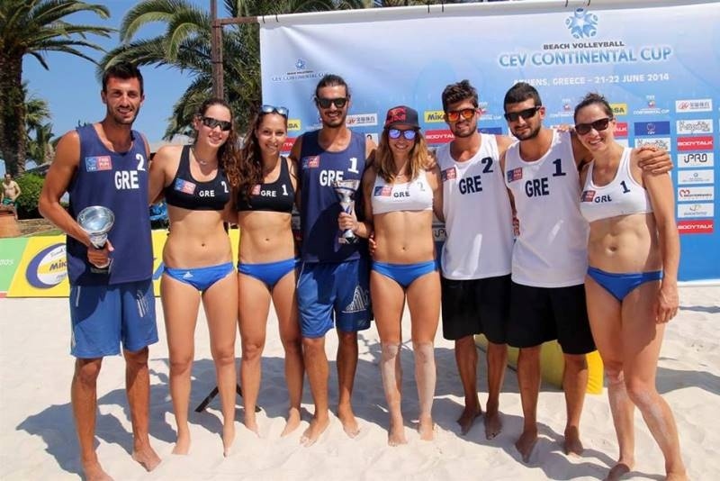 Μπιτς Βόλεϊ: Στη Θεσσαλονίκη ο όμιλος του Continental Cup