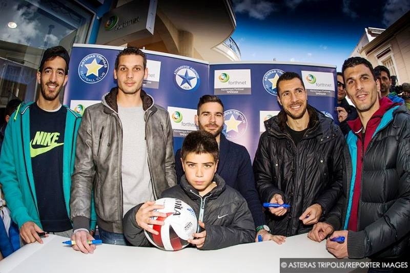 Αστέρας Τρίπολης-Ατρόμητος: Αυτόγραφα πριν το ματς (photos)