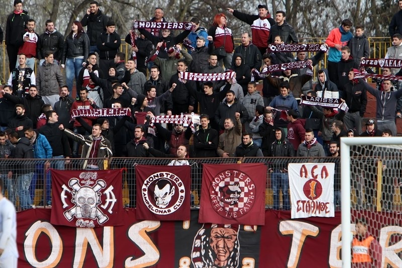 ΑΕΛ: Απαγόρευση στους οπαδούς για Καρδίτσα