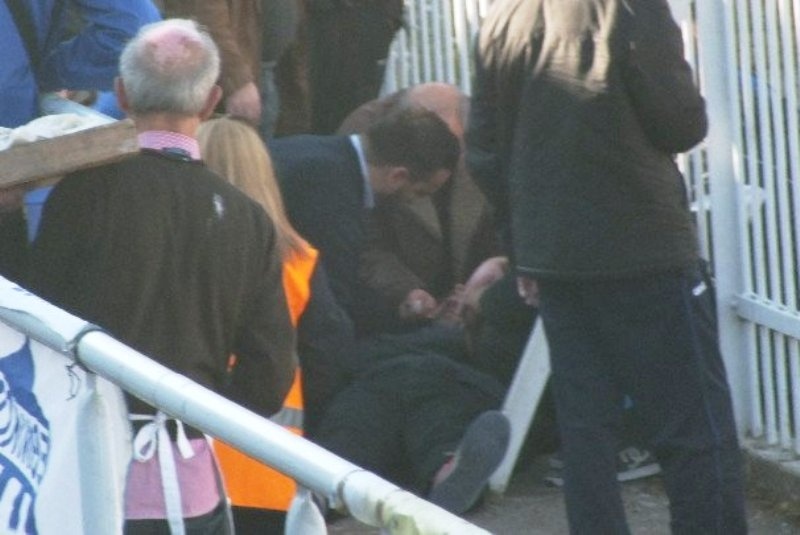 Τρίκαλα-Εθνικός 3-2: Μικροτραυματισμός φιλάθλου