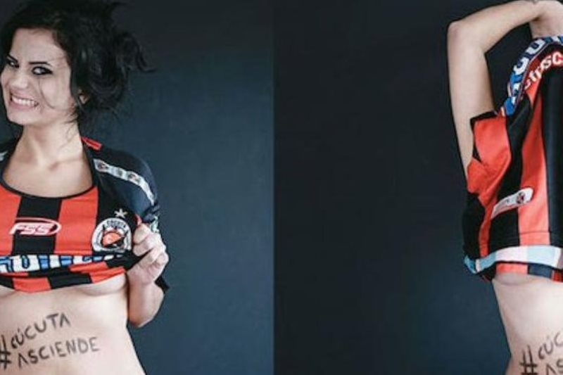 Κολομβία: Σέξι δημοσιογράφος γδύθηκε επειδή... ανέβηκε η ομάδα της! (video)