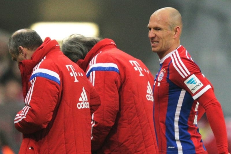 Μπάγερν:  Νοκ-άουτ 6-8 εβδομάδες ο Ρόμπεν